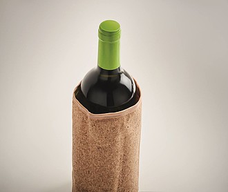 Soft wine cooler in cork wrap
