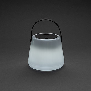 SolarGlow RCS recycled plastic USB-rechargble outdoor light
