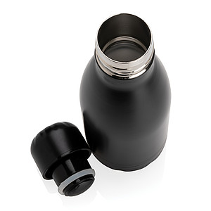 Solid colour vacuum stainless steel bottle 260ml