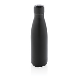 Solid colour vacuum stainless steel bottle
