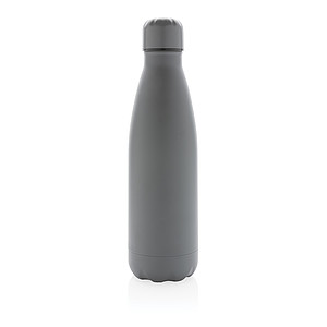 Solid colour vacuum stainless steel bottle