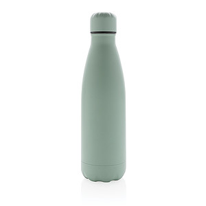 Solid colour vacuum stainless steel bottle