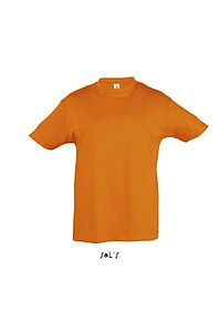 SOLS REGENT KIDS Round neck t-shirt, orange, 10 years