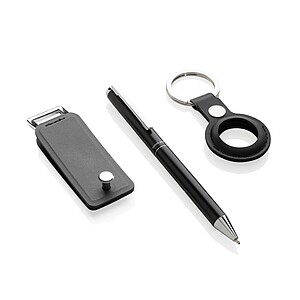 SP Tula RCS certified rPU 3 piece deluxe gift set, black