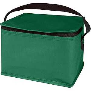Spectrum 6-can recycled non-woven cooler bag 4L, green