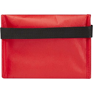Spectrum 6-can recycled non-woven cooler bag 4L, red