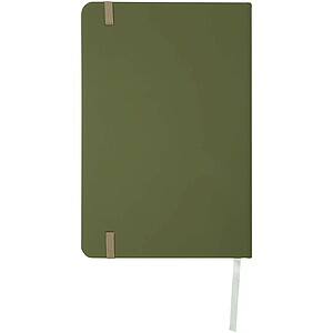 Spectrum A5 notebook with blank pages, forest green