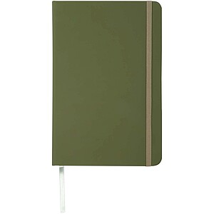 Spectrum A5 notebook with blank pages, forest green