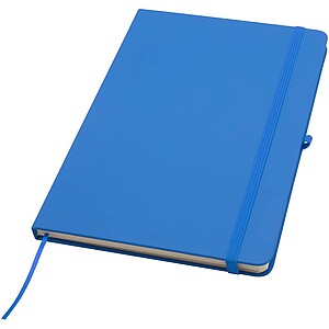 Spectrum Plus A5 hard cover notebook, light blue