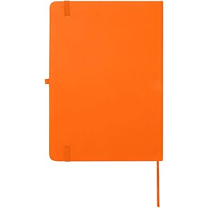 Spectrum Plus A5 hard cover notebook, orange