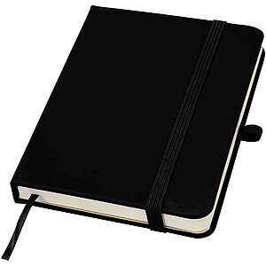 Spectrum Plus A6 hard cover notebook, solid black