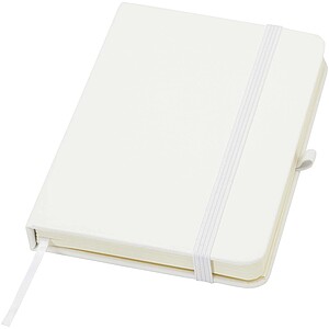 Spectrum Plus A6 hard cover notebook, white