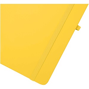 Spectrum Plus A6 hard cover notebook, yellow