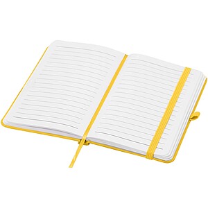 Spectrum Plus A6 hard cover notebook, yellow