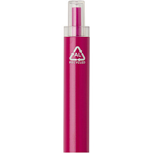 Spectrum recycled aluminium ballpoint pen (blue ink)