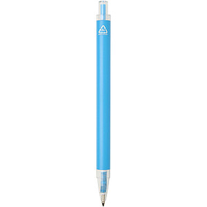 Spectrum recycled aluminium ballpoint pen (blue ink)