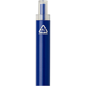 Spectrum recycled aluminium ballpoint pen (blue ink)