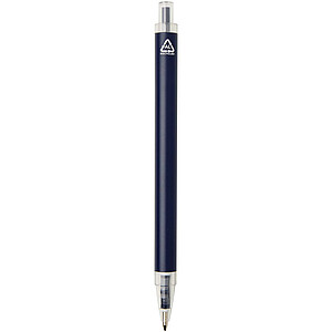 Spectrum recycled aluminium ballpoint pen (blue ink)