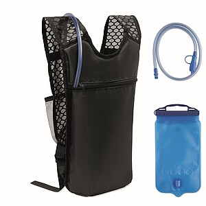 Sports backpack 420D PU, black