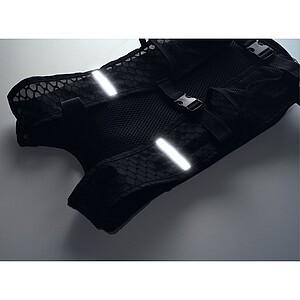 Sports backpack 420D PU, black