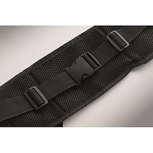 Sports waist bag 420D RPET, black