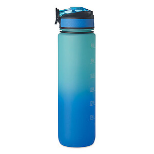 Sports water bottle RPET 1L, royal blue