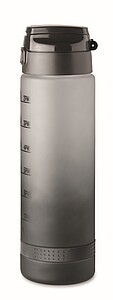 Sports water bottle RPET 1L, white