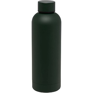 Spring 500 ml RCS certified recycled stainless steel copper vacuum insulated bottle, green flash