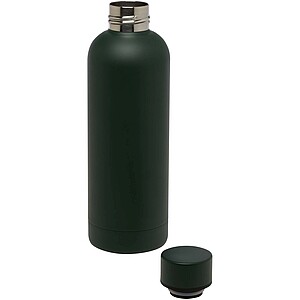 Spring 500 ml RCS certified recycled stainless steel copper vacuum insulated bottle, green flash