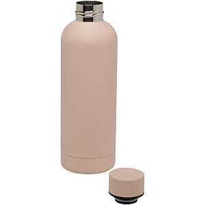 Spring 500 ml RCS certified recycled stainless steel copper vacuum insulated bottle, pale blush pink