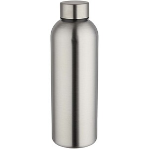 Spring 750 ml RCS recycled single wall stainless steel water bottle, stainless steel