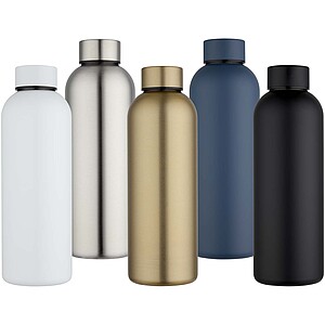 Spring 750 ml RCS recycled single wall stainless steel water bottle, stainless steel
