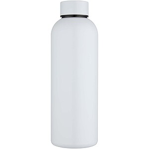 Spring 750 ml sublimation RCS recycled single wall stainless steel water bottle, white