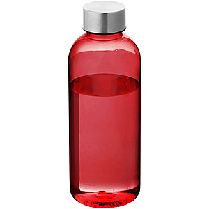 Spring bottle trans.red