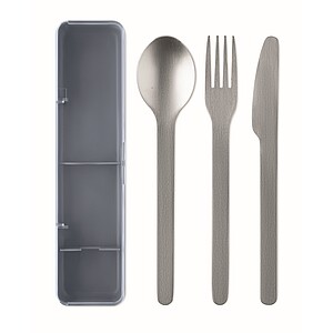 Stainless steel cutlery set, petrol