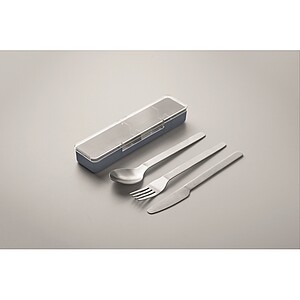 Stainless steel cutlery set, petrol