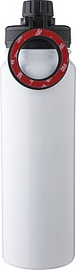 Stainless steel double walled bottle (800 ml), white