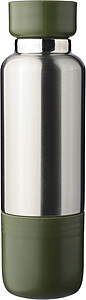 Stainless steel double-walled drinking bottle (500 ml) Zev, green