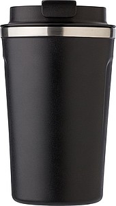 Stainless steel double-walled mug