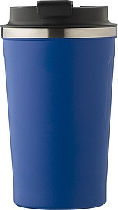 Stainless steel double-walled mug