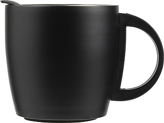 Stainless steel, double walled travel mug (350 ml)