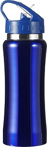 Stainless steel drinking bottleBlue