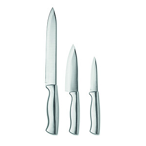 Stainless steel knife set 3pcs