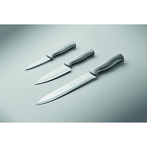 Stainless steel knife set 3pcs