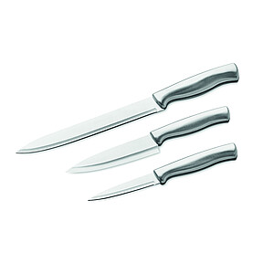 Stainless steel knife set 3pcs
