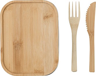 Stainless steel lunch box Esme