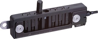 Stainless steel multitool, black