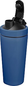 Stainless steel protein shaker, 750 ml, navy heather
