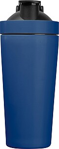 Stainless steel protein shaker, 750 ml, navy heather