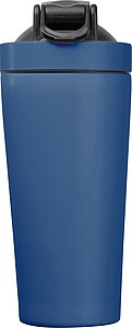 Stainless steel protein shaker, 750 ml, navy heather